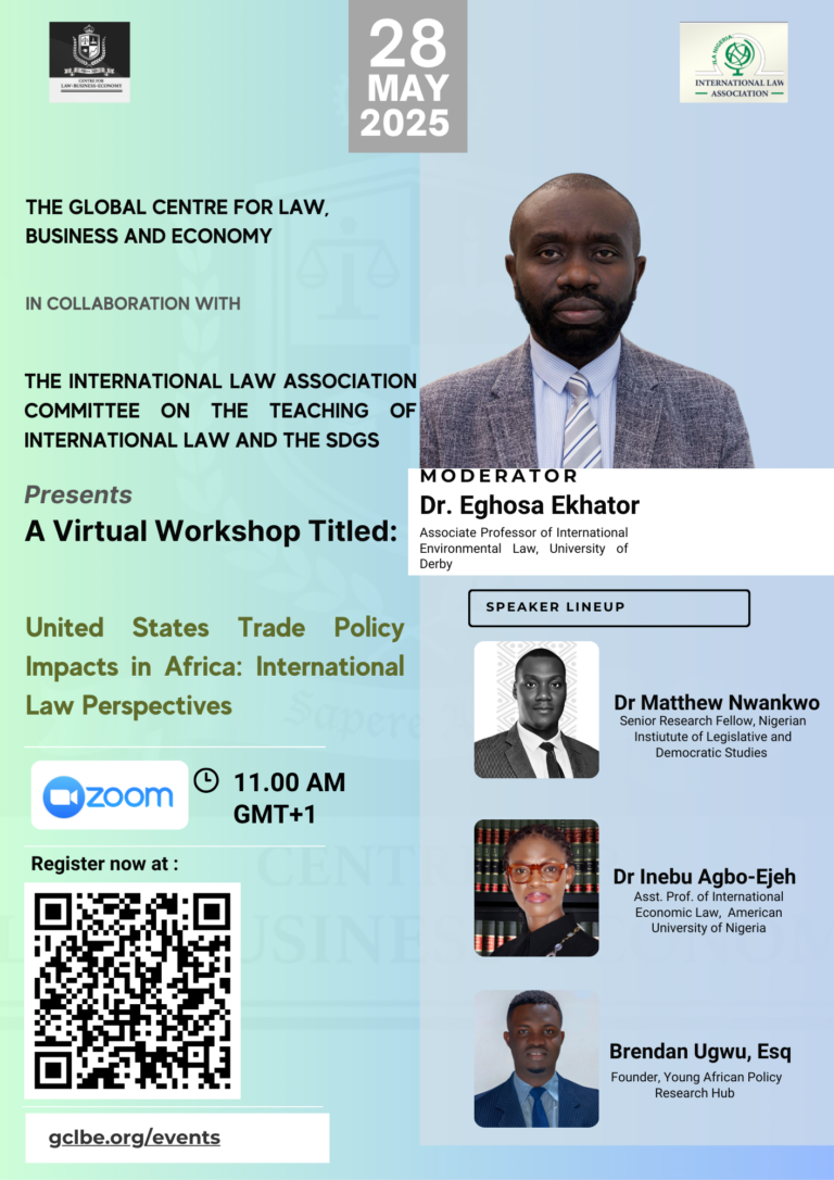 United States Trade Policy Impacts in Africa: International Law Perspectives